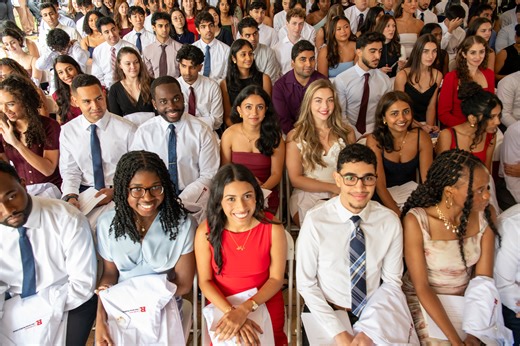 White Coat Ceremony Marks Start of Students' Journey at New Jersey Medical School