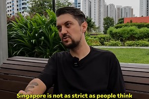 'You don't feel the strictness': Russian YouTuber Max Chernov hits back against Singapore's reputation as 'fine' country