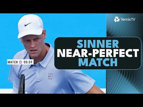 Jannik Sinner Plays The *Fastest* Match Of His Career So Far 🥶 | Cincinnati 2025 Highlights