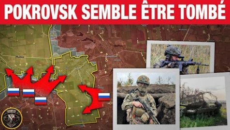 Zelensky admet la « chute de Pokrovsk » alors que la Russie largue des bombes planantes