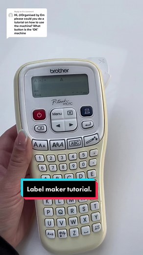 Quick Tutorial on Using a Label Maker